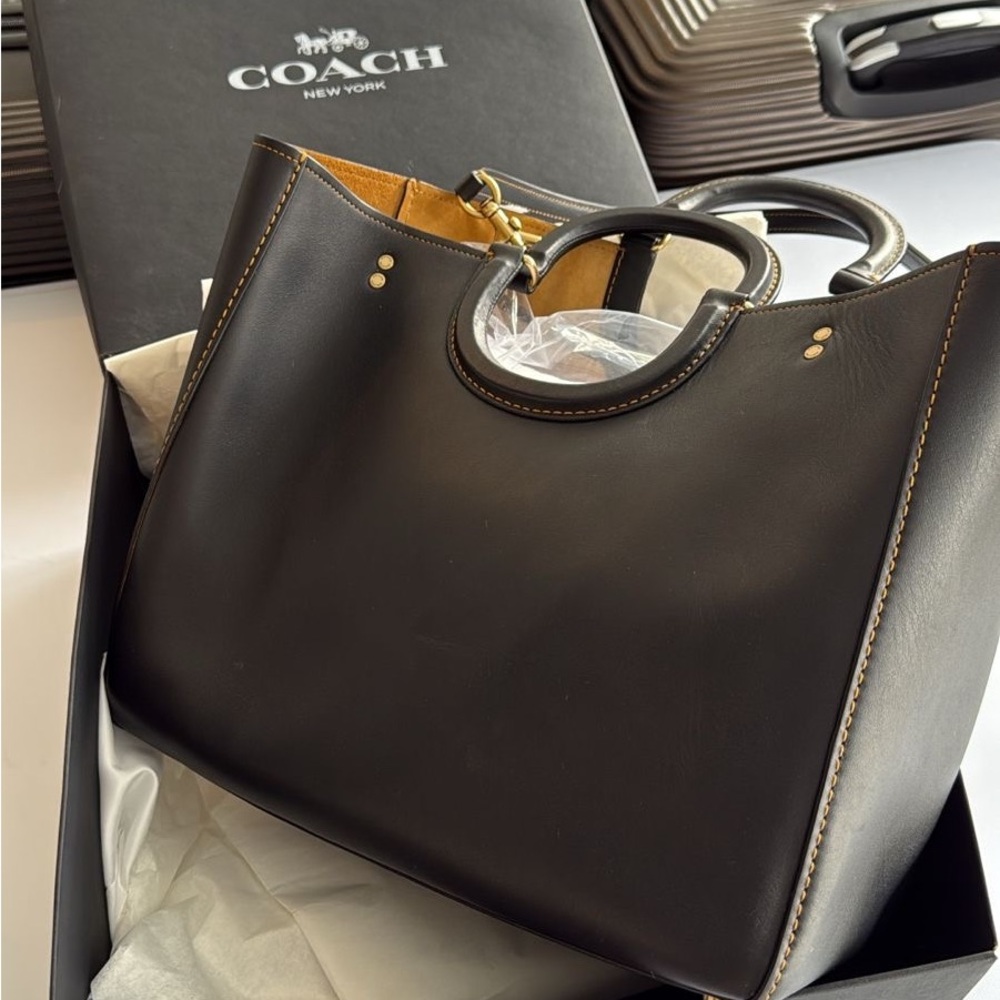 Coach Rae Tote Bag Black